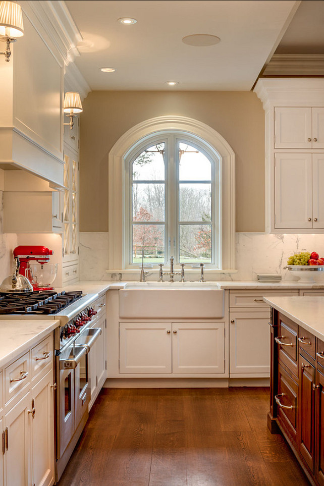 Kitchen Sink Ideas. Beautiful Apron Sink. #Kitchen #Sink #ApronSink #Interiors