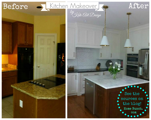 Before and After Kitchen Makeover Pictures. Before and After Kitchen. Before and After Kitchen Ideas. Before and After Kitchen Design. Before and After Kitchen Reno. Before and After Kitchen Makeover #BeforeandAfter #Kitchen #BeforeandAfterKitchen #BeforeandAfterMakeover #BeforeandAfterInteriors Kate Abt Design.