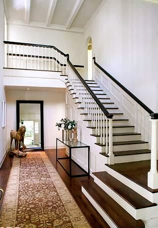 house stairs harrison entryway ford interior celebrity homes architecture beautiful mirror angeles los but space hall just houses fords entry