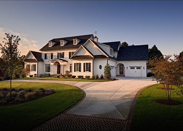Classic Traditional House Exterior Design Classic Traditional House Exterior Design