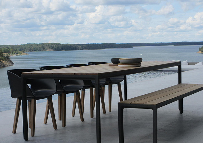 Illum table design by Tribu. Illum table design by Tribu. Contemporary Outdoor Table. Classic Comtemporary Outdoor Furniture.