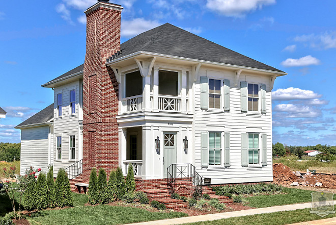 White Home Exterior Paint Color. White Home Exterior Paint Color Ideas. Stonecroft Homes.