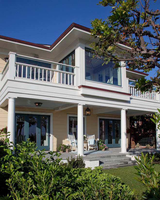 Beach House Exterior. Beach House Exterior Design. California Beach House Exterior Ideas. Beach House Exterior Ideas. #BeachHouse #Exterior Kim Grant Design Inc.