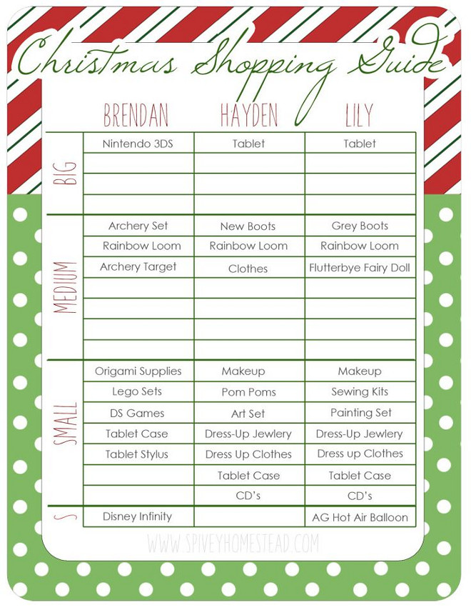 Tips On How To Get Your Christmas Shopping List Done Home Bunch