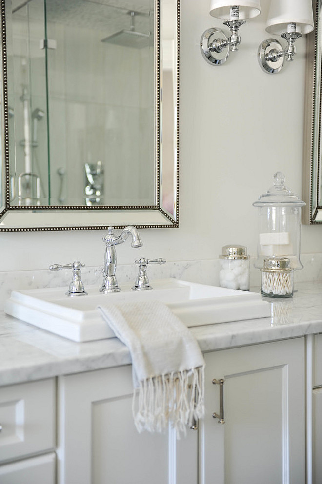 White, Bathroom, Sink. Monika Hibbs.