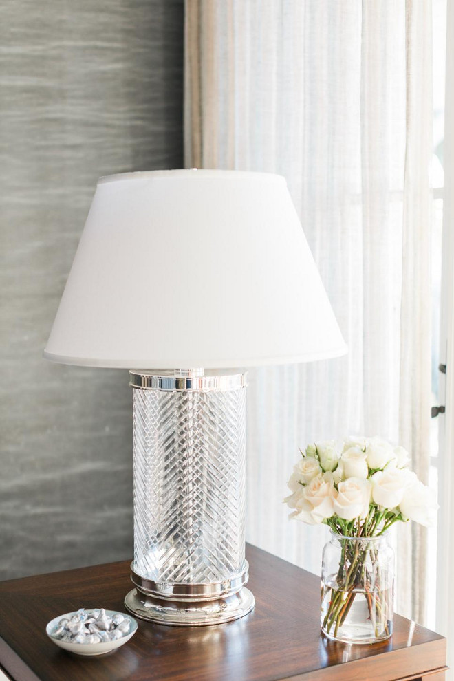 Herringbone Crystal Table Lamp. Ethan Allen Herringbone Crystal Table Lamp HGTV Dream Home 2016 Living Room Lamp