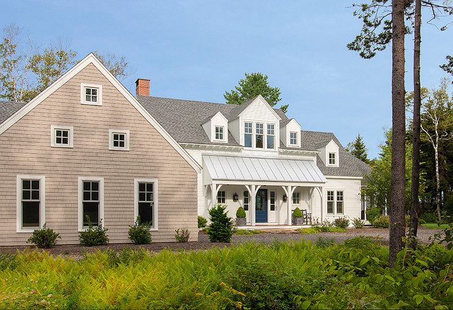 Beach House Exterior Ideas. Beach House Exterior with Metal Roof. Beach House Exterior #BeachHouseExterior Banks Design Associates, LTD & Simply Home