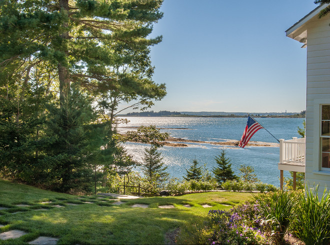 Maine Beach house. Dream beach house in Maine #Maine #BeachHouse Banks Design Associates