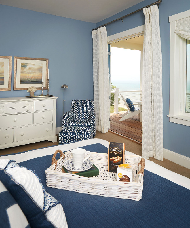 Navy Bedroom Navy Bedroom Ideas. Navy Bedroom decorating ideas. Navy Bedroom Paint Color #NavyBedroom
