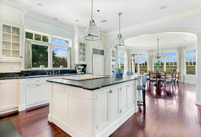 Traditional White Kitchen. Traditional White Kitchen Design. Traditional White Kitchen #TraditionalWhiteKitchen Christie's Real Estate