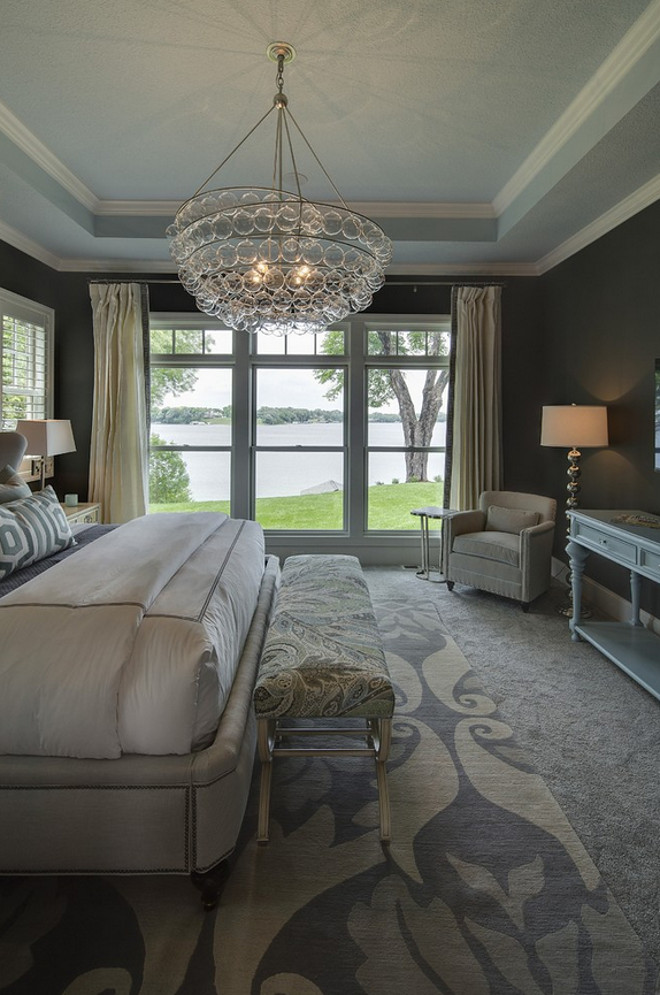 Bedroom Lighting. Bedroom Lighting. Bedroom Lighting Ideas. Bedroom Lighting. Bedroom with bubble glass chandelier. #BedroomLighting #bubbleglasslighting #bubbleglass #bubbleglasschandelier Grace Hill Design. Gordon James Construction.