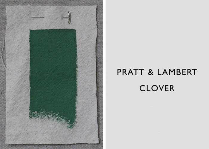 Dark Green Paint Colors, Pratt & Lambert Clover