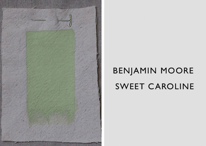 Green Paint Colors, Benjamin Moore Sweet Caroline