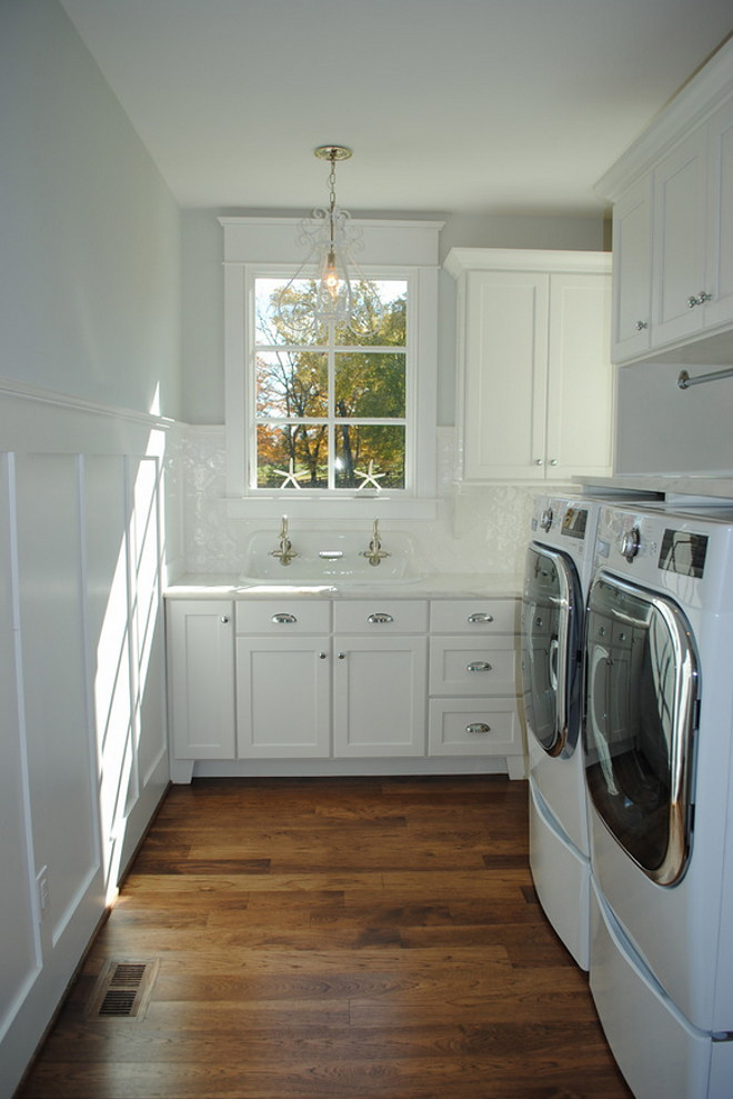 Laundry Room Wainscoting. Laundry Room Wainscoting. Laundry Room Wainscoting #LaundryRoomWainscoting #LaundryRoom #Wainscoting Stacye Love Construction & Design, LLC