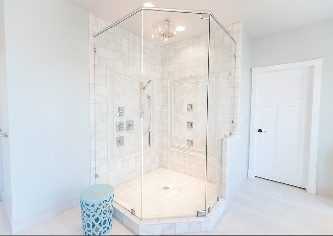 Shower Tiling. Shower Tiling Ideas. Neutral Shower Tiling. Neutral shower tiles. Shower Tiling. #ShowerTiling Strickland Homes