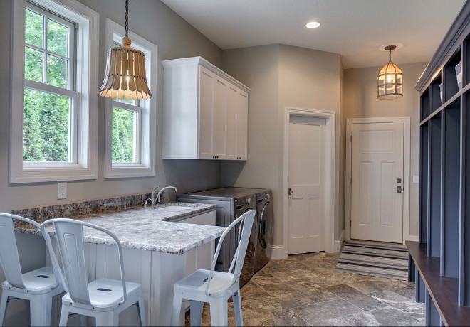 Laundry Room, Mudroom and Craftroom. Multi task rooms Laundry Room, Mudroom and Craftroom. Laundry Room, Mudroom and Craftroom combination ideas. #LaundryRoomMudroomCraftroom #LaundryRoom #Mudroom #Craftroom