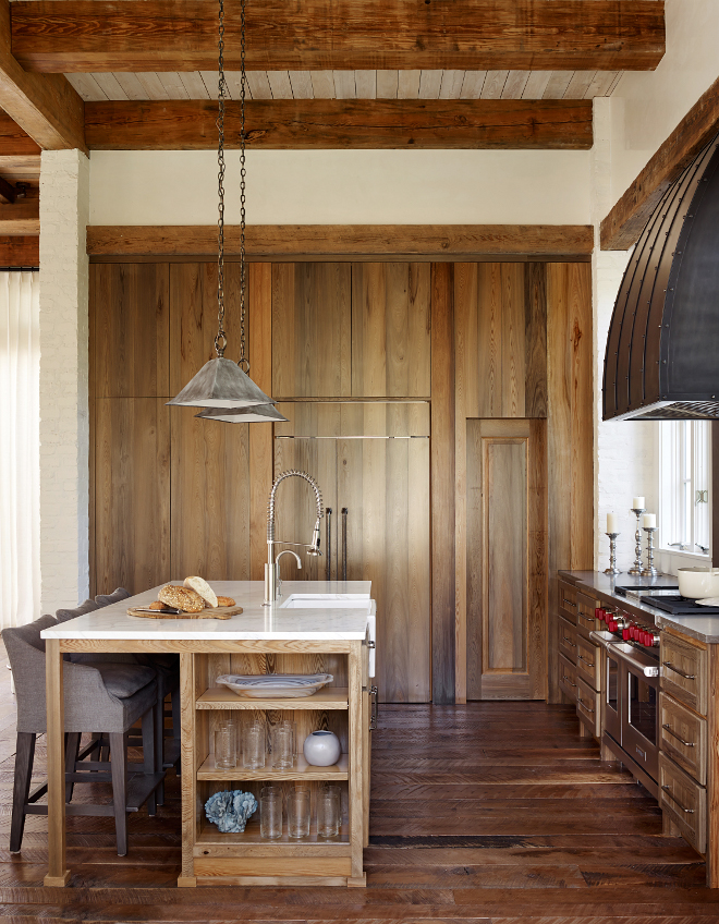 Reclaimed Cypress Cabinet. Reclaimed Cypress Kitchen Cabinet. Reclaimed Cypress Kitchen Cabinet Ideas. Beautiful kitchen made of Reclaimed Cypress Wood Cabinets. #ReclaimedCypress #ReclaimedCypressCabinet #ReclaimedCypressKitchen #ReclaimedCypressKitchenCabinet Interiors by Courtney Dickey of TS Adams Studio