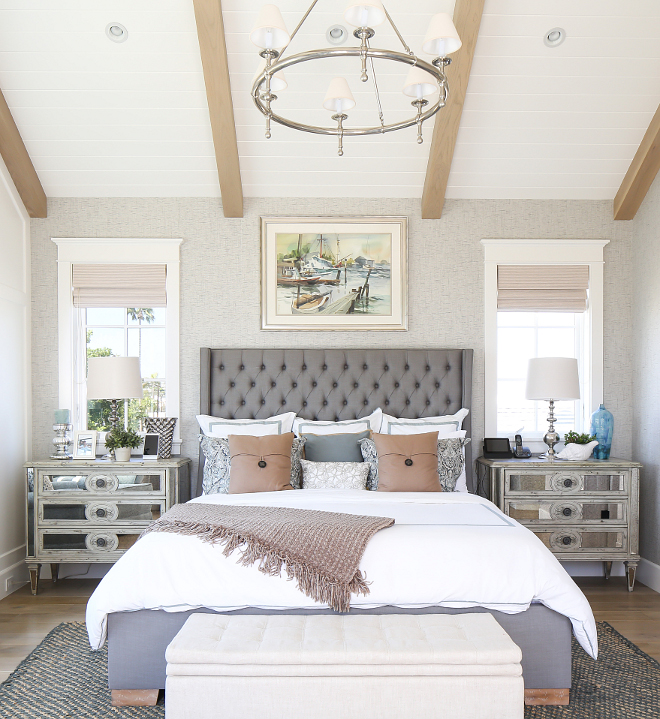 Master Bedroom. Master Bedroom Design. This master bedroom is truly impressive! I love everything about this space, from its ceiling to its decor. Master Bedroom. #MasterBedroom #MasterBedroomdecor #MasterBedroomceiling #MasterBedroomideas #MasterBedroomdesign Patterson Custom Homes. Interiors by Trish Steele, Churchill Design.