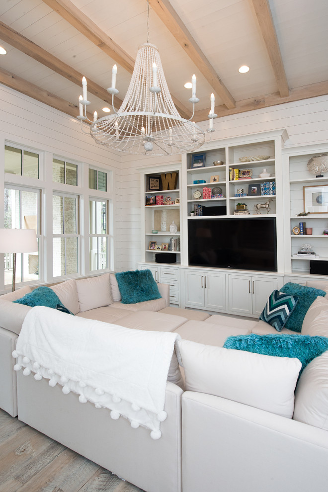 coastal transitional living beach interiors decor houses sectional ceiling lighting flooring rooms