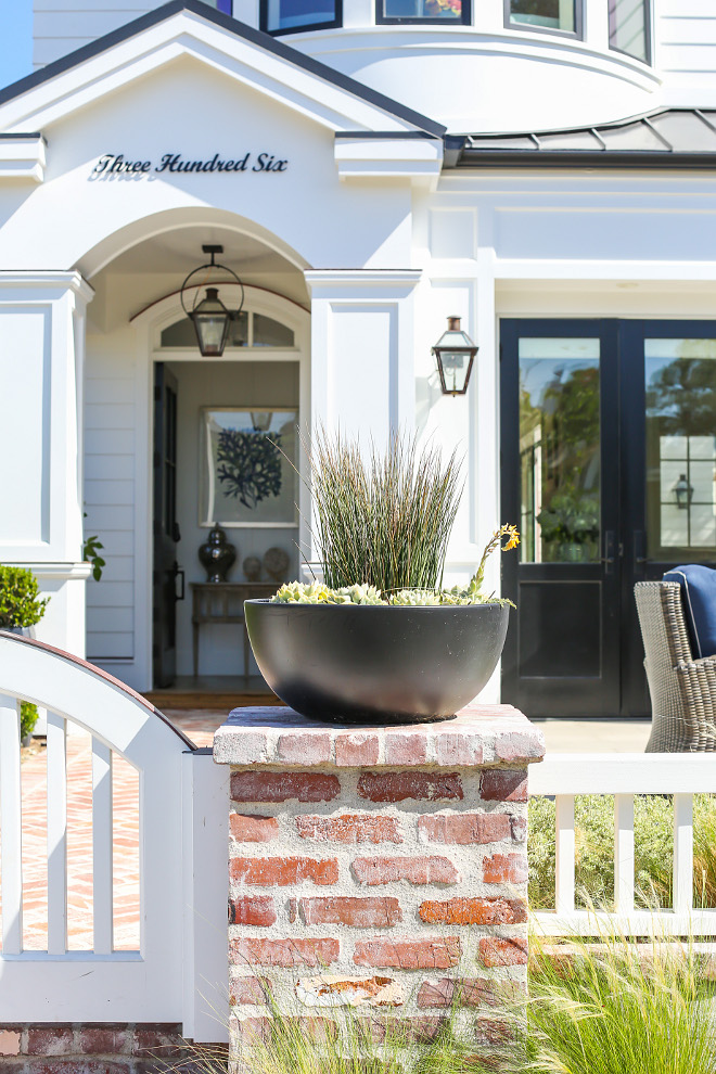 Planter Ideas. Potted Plants. Home Planter Ideas. front entry Planter. #planter Patterson Custom Homes. Interiors by Trish Steele, Churchill Design.