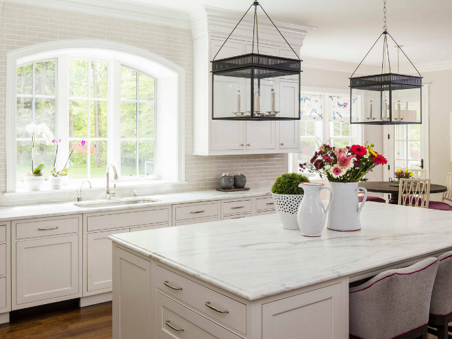 Urban Electric Chisholm Hall Lantern. Urban Electric Chisholm Hall Lanterns. Urban Electric Chisholm Hall Lantern above kitchen island #UrbanElectricChisholmHallLantern #UrbanElectricco #ChisholmHallLantern Martha O'Hara Interiors