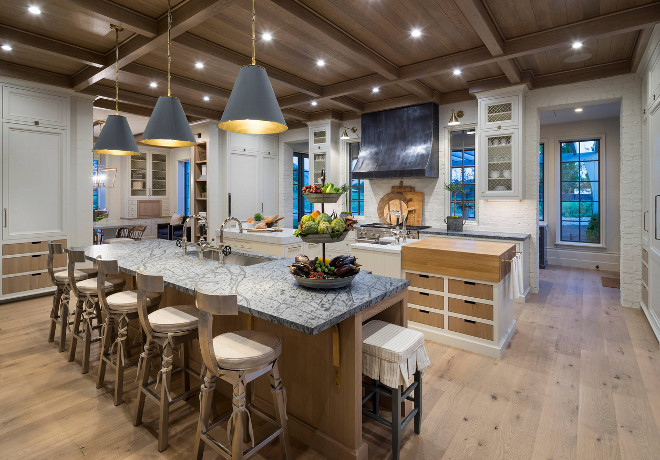 Kitchen wood floor and wood ceiling. Kitchen wood floor and wood ceiling ideas. Beautiful kitchen wood floor and wood ceiling. #Kitchen #woodfloor #woodceiling #kitchenfloor #kitchenceiling Jackson and LeRoy