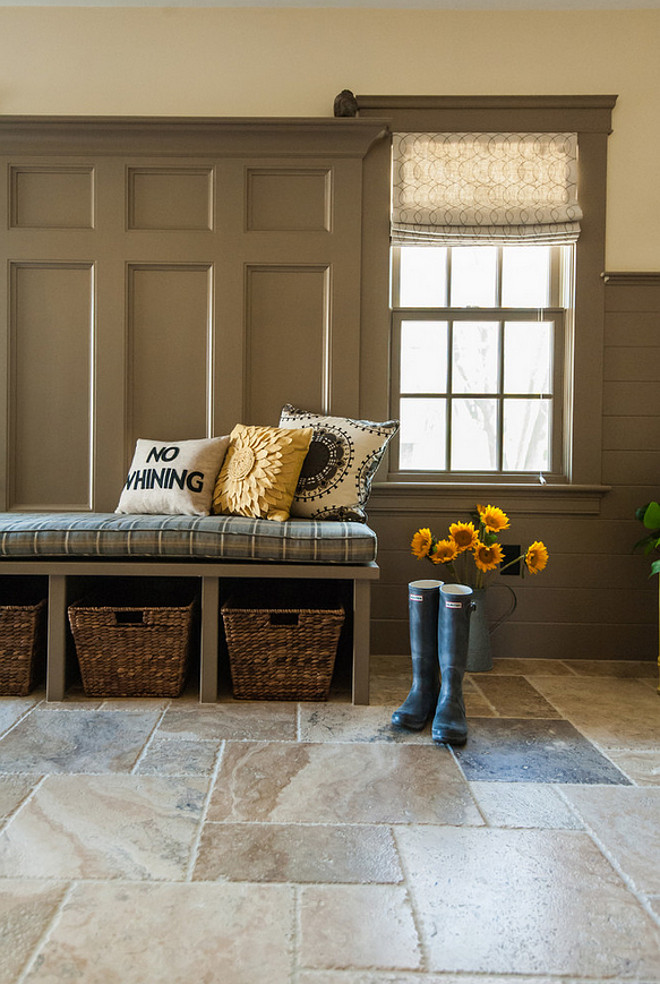 Mudroom Wainscoting and flooring. Mudroom Wainscoting and flooring ideas. Mudroom Wainscoting and flooring #Mudroom #Wainscoting #flooring #Mudroomwainscoting #Mudroomflooring Welch Company Home + Design