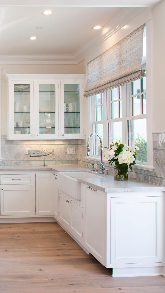 Dreaming of a White Kitchen: 10 Great White Kitchens - Sea Green