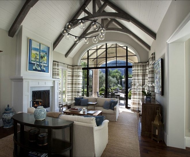 Living room cathedral ceiling. Living room cathedral ceiling and floor to ceiling windows. Living room cathedral ceiling #Livingroom #cathedralceiling #Livingroomcathedralceiling #cathedralceiling