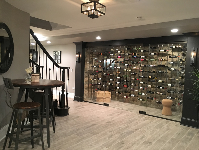 Basement wine cellar Beautiful Homes of Instagram Sumhouse_Sumwear