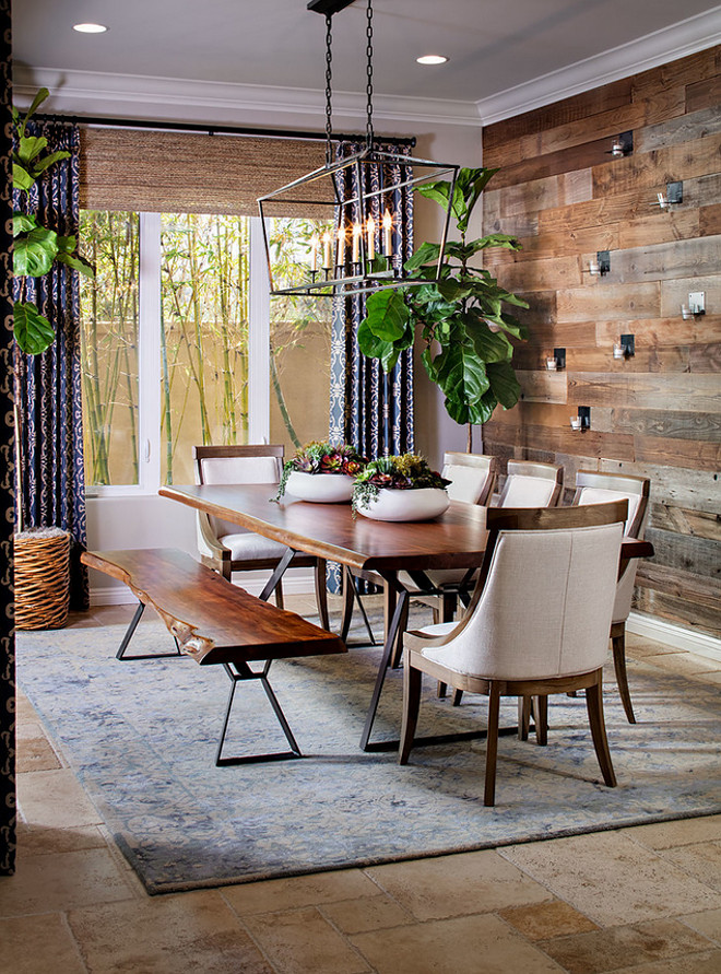 Dining room reclaimed wood wall accent. Dining room reclaimed wood wall accent ideas. Dining room reclaimed wood wall accent #Diningroom #reclaimedwood #wallaccent #reclaimedwoodwall #reclaimedwoodideas dining-room-reclaimed-wood-wall-accent Tracy Lynn Studio