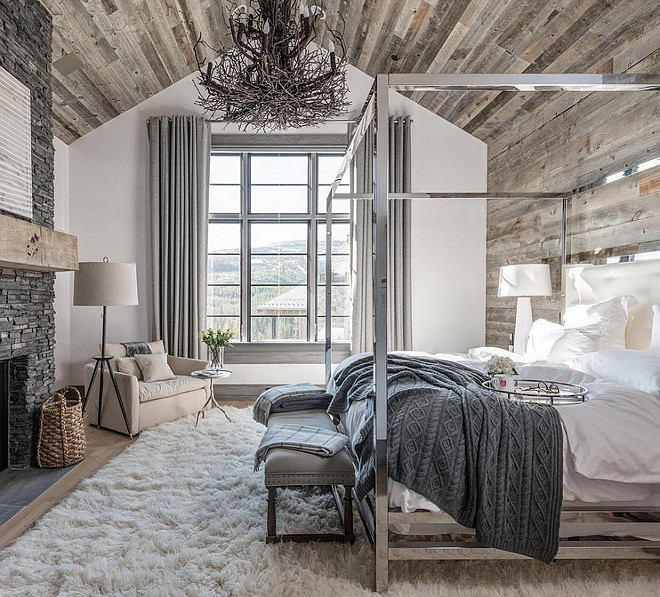 reclaimed-wood-ceiling-bedroom-with-reclaimed-wood-on-ceiling-and-accent-wall Locati Architects.