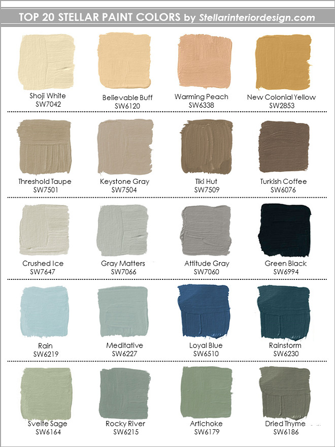 top-20-sherwin-williams-paint-colors