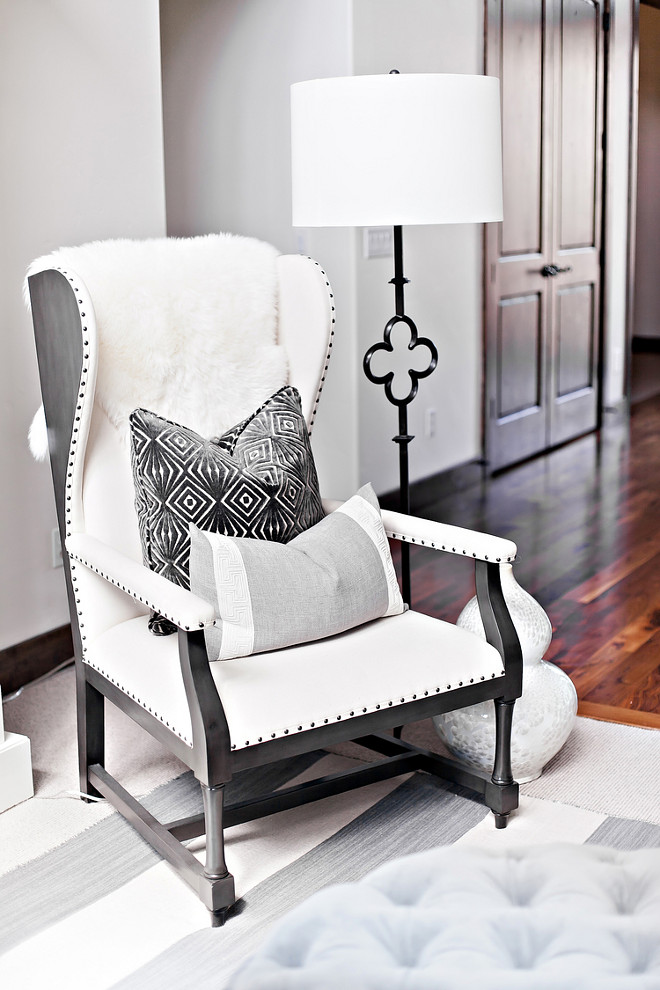Restoration Hardware wingback chair. Rustic Restoration Hardware wingback chair. Restoration Hardware wingback chair #RestorationHardware #wingbackchair wingback-chair LIV Design Collective