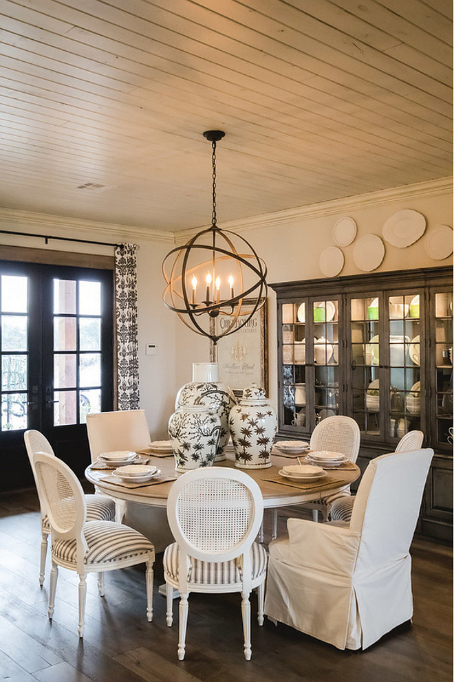 Dining room buffet cabinet. Grey dining room buffet cabinet. The buffet cabinet is a grouping of three Villa cabinets from Ethan Allen. Villa Single Library Bookcase. #buffetcabinet #buffet #diningroom Alicia Zupan