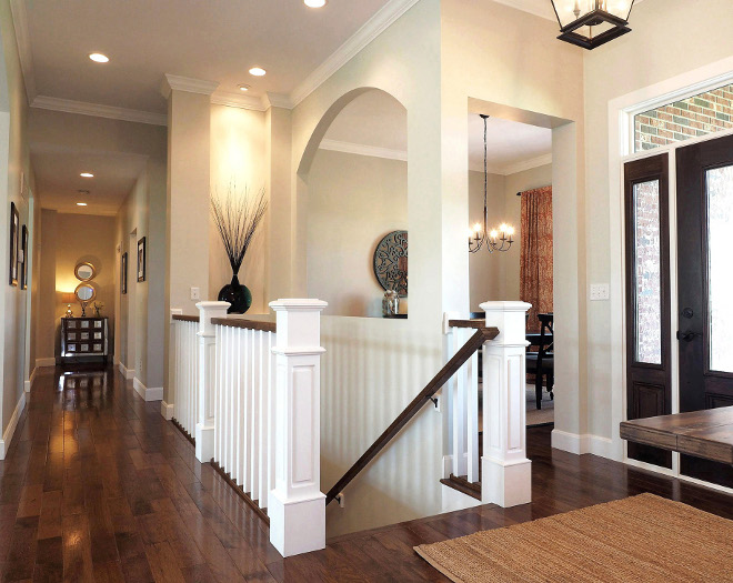 Flooring. Hardwood flooring. We chose ¾’ hardwood flooring with 4” planks. Manufacturer is Mullican Flooring, style is Muirfield – species & color, Hickory, Provincial. #flooring #hardwoodflooring #hardwood #hickory Home Bunch Beautiful Homes of Instagram wowilovethat