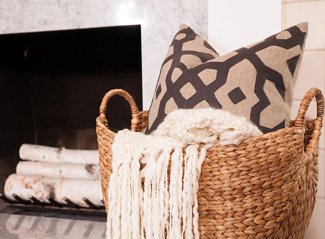 Rattan Basket with Throw by Fireplace. Easy Home Decorating ideas. Rattan Basket with Throw by Fireplace. Easy Home Decorating ideas #RattanBasket #Throw #Fireplace #EasyHomeDecoratingideas rattan-basket-with-throw-by-fireplace-easy-home-decorating-ideas J & J Design Group, LLC