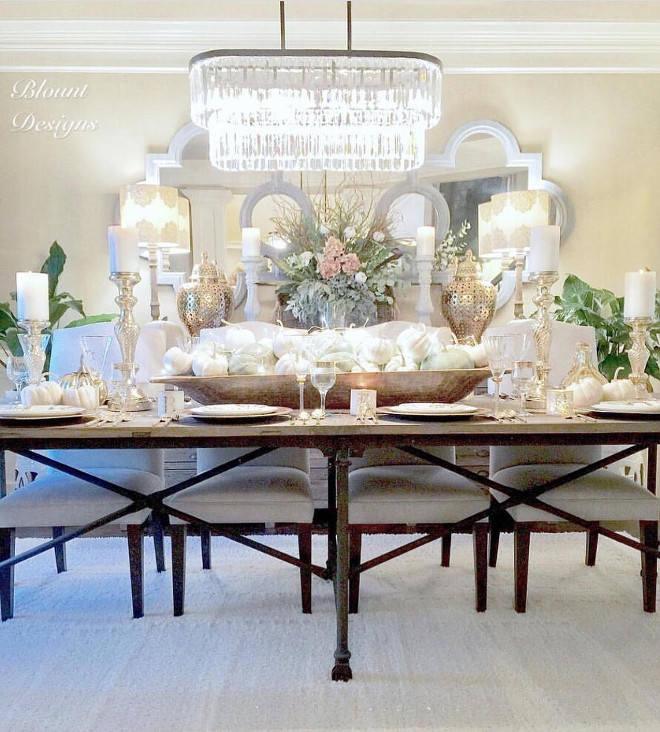 Thanskgiving Decor. Dining room Thanskgiving Decor. Dining room Thanskgiving Decor ideas. Dining room Thanskgiving Decor. #Diningroom #ThanskgivingDecor #DiningroomThanskgivingDecor dining-room Home Bunch Beautiful Homes of Instagram @blountdesigns