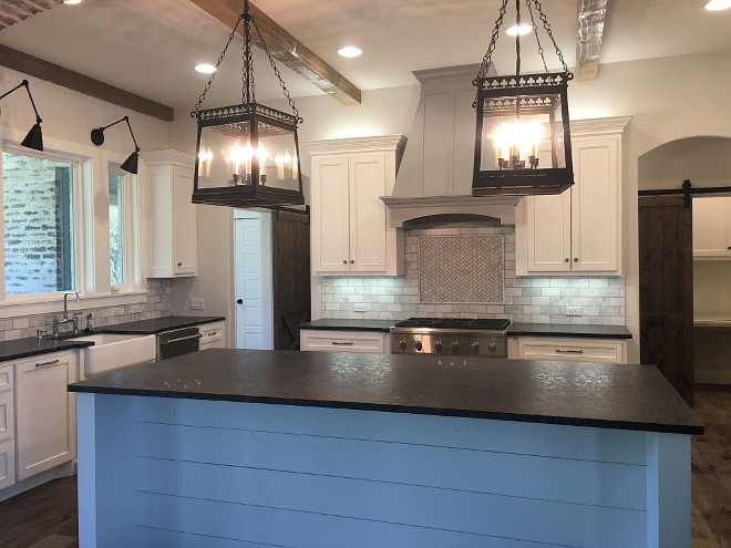 Leathered Steel Grey Granite.. Leathered Steel Grey Granite. Leathered Steel Grey Granite. Kitchen countertop is Leathered Steel Grey Granite. #LeatheredSteelGreyGranite #LeatheredGranite #LeatheredCountertop leathered-steel-grey-granite-countertop Instagram Newly Built Home Ideas Instagram @smithteam6