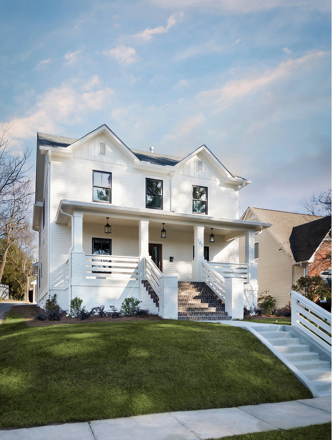 Natural Choice SW 7011 by Sherwin Williams. Natural Choice SW 7011 by Sherwin Williams. The exterior paint color of this white farmhouse is Natural Choice SW 7011 by Sherwin Williams. White farmhouse paint color. #whitefarmhousepaintcolor #paintcolor #whitefarmhouse #farmhouseexterior #exterior #paintcolor #NaturalChoiceSW7011SherwinWilliams natural-choice-by-sherman-williams-7011 Willow Homes
