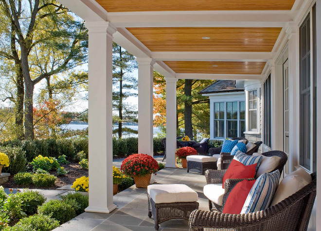 Porch. Summer Porch Ideas. Porch. Summer Porch Furniture #Porch #SummerPorch Siemasko + Verbridge porch-summer-porch