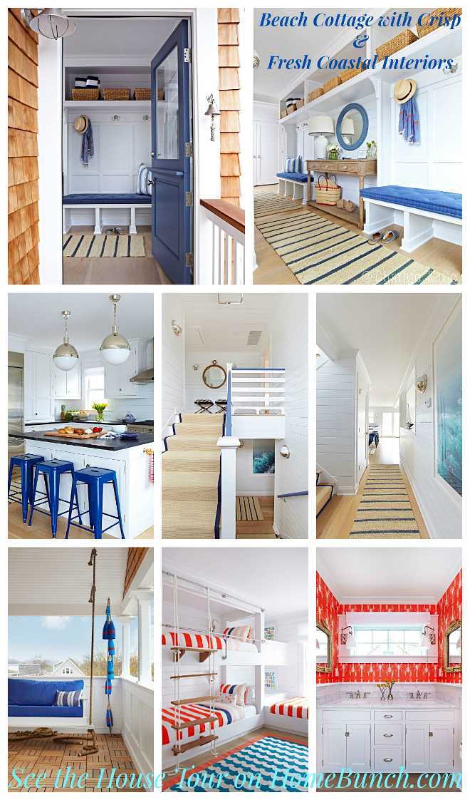 Beach Cottage with Crisp & Fresh Coastal Interiors. Beach Cottage with Crisp & Fresh Coastal Interior Ideas. Beach Cottage with Crisp & Fresh Coastal Interiors