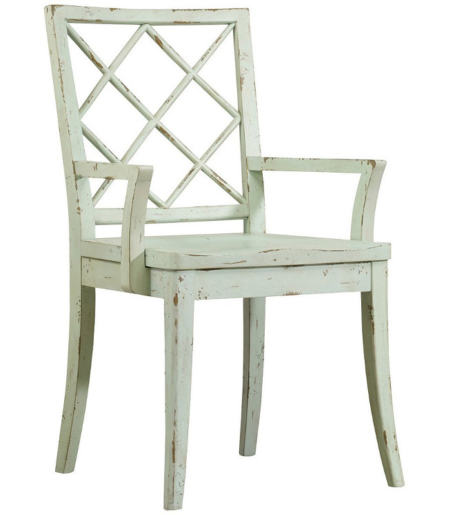 Distressed Dining Chair. Distressed Dining Chair Dining Chair: Hooker Furniture Sunset Point X Back Arm Chair Set of 2 - $ #DistressedDiningChair #DistressedChair