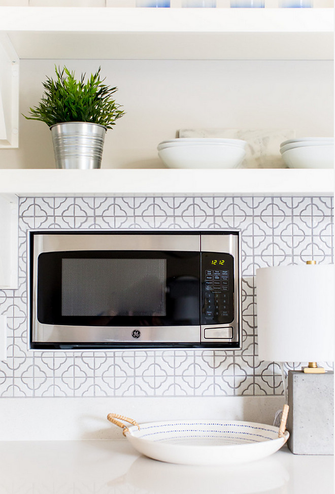 Kitchenette with Microwave Installed In The Wall #Kitchenette #MicrowaveInstalledInTheWall Timberidge Custom Homes