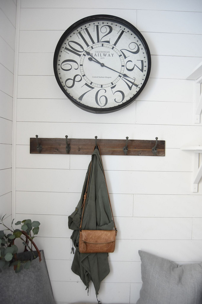 Shiplap Mudroom. Shiplap Mudroom #ShiplapMudroom #Shiplap #Mudroom Pillow Thought Home
