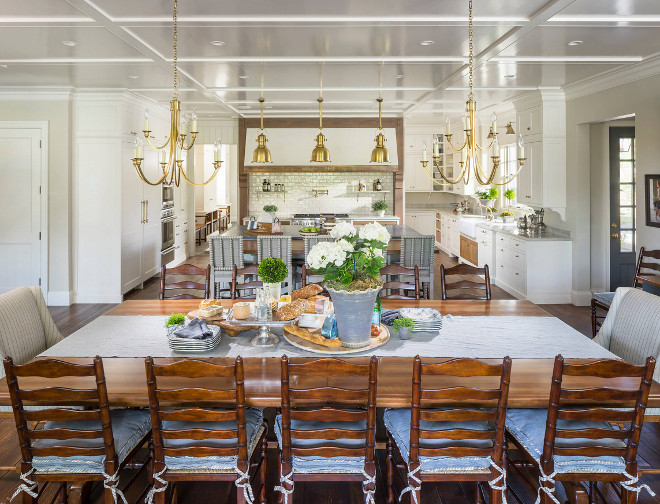 Farmhouse kitchen and open dining area. Farmhouse kitchen and open dining room. Farmhouse kitchen and open dining area. Farmhouse kitchen and open dining area #Farmhousekitchen #Farmhouse #kitchen #opendiningarea Jackson and LeRoy