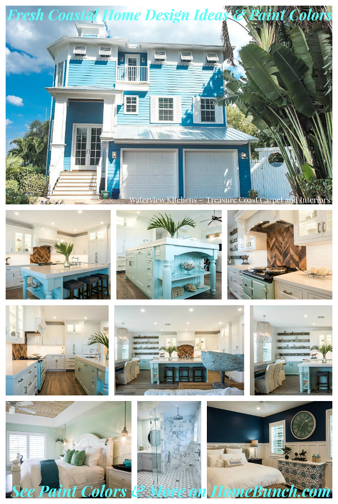 Fresh Coastal Home Design Ideas & Paint Colors. Fresh Coastal Home Design Ideas & Paint Colors. Fresh Coastal Home Design Ideas & Paint Colors 
