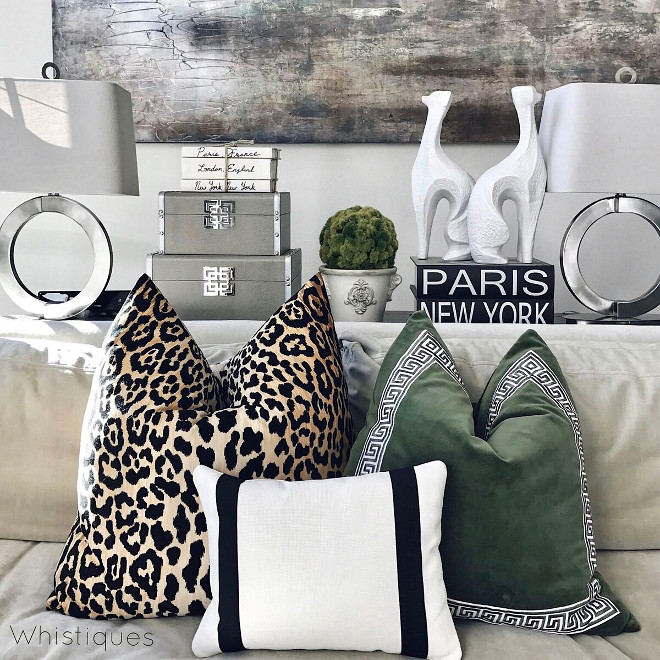 Pillow Ideas. Pillow Ideas. Pillow Ideas. Pillow Ideas Pillow Ideas #PillowIdeas Beautiful Homes of Instagram @whistiques