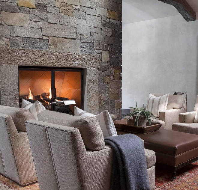 Stone Fireplace. Stone Fireplace. Stone Fireplace. Stone Fireplace. Stone Fireplace #StoneFireplace Tiffany Farha Design