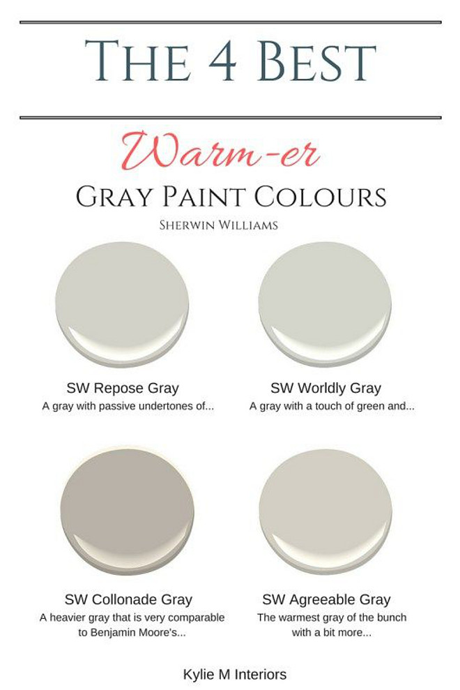 Warm Grey Paint Colors. Warm Grey Paint Colors. Sherwin Williams Respose Gray. Sherwin Williams Worldly Gray. Sherwin Williams Collonade Gray. Sherwin Williams Aggreable Gray #SherwinWilliamsResposeGray #SherwinWilliamsWorldlyGray #SherwinWilliamsCollonadeGray #SherwinWilliamsAggreableGray #WarmGreyPaintColors